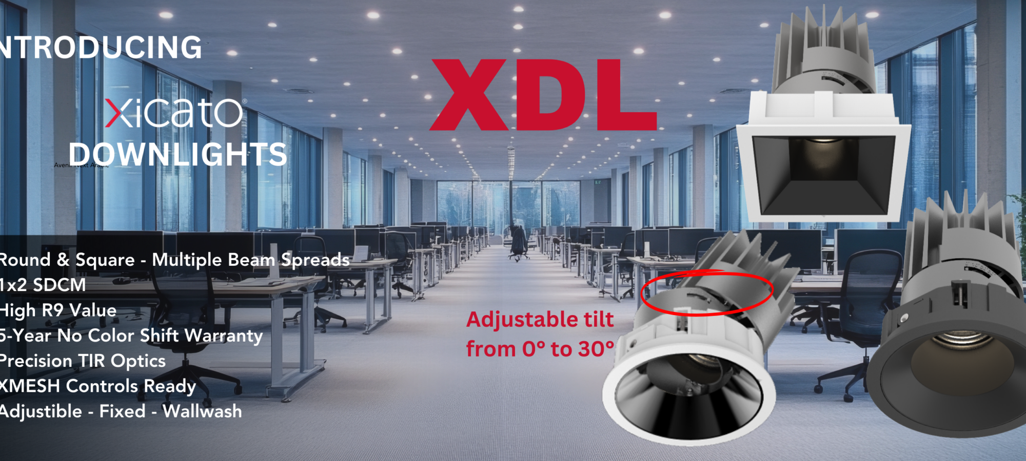 Xicato Is a leader in light sources, smart controls, and control software